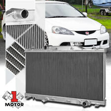 Aluminum 2 Row Core Performance Cooling Radiator for 02-06 Acura RSX DC5 Manual picture