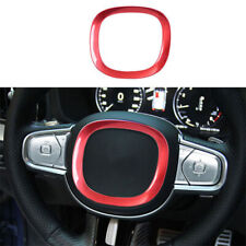Fit For Volvo XC90 2016-2022 2023 Bright Red Steering Wheel Sheet Ring Trim 1PCS picture