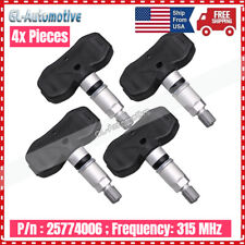 4x TPMS Tire Pressure Monitor System Sensor 25774006 For GMC Cadillac Chevrolet picture
