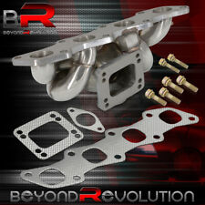 For 1989-1998 240SX S13 S14 KA24 Engine T304 T3/T4 Turbo Manifold Exhaust Header picture