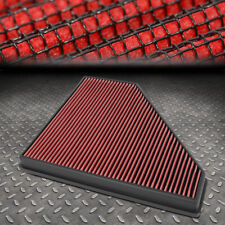 FOR 13-19 CADILLAC ATS/CTS /16+ CAMARO 2.0/2.5/3.6 DROP-IN PANEL AIR FILTER RED picture