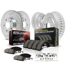 K15126DK Powerstop Brake Disc And Drum Kits 4-Wheel Set Front & Rear for SL2 SL1 picture