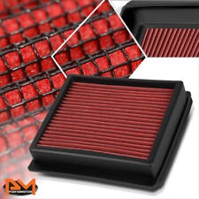 For 09-19 Infiniti M35/M37/Q70L Washable Drop In High Flow Panel Air Filter Red picture
