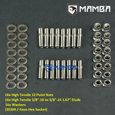 MAMBA CNC SS304 Header Stud Kit 3/8