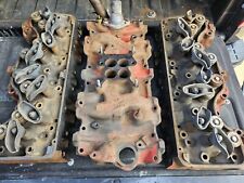 CHEVROLET 348 409 IMPALA CYLINDER HEADS / INTAKE MANIFOLD 59 60 61 62 picture