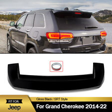 For 2014-2022 Jeep Grand Cherokee SRT WK2 Rear Roof Spoiler Top Wing Gloss Black picture