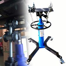 1100 LBS Hydraulic Trans Jack High Lift with 360° Swivel Wheel 2 Stage Home DIY picture