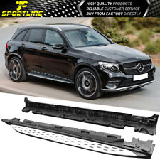 Fits 16-22 Mercedes GLC X253 Side Step Nerf Bars Running Boards OE Style picture