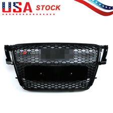 HONEYCOMB SPORT MESH RS5 STYLE HEX GRILLE GRILL BLACK FOR 08-12 AUDI A5/S5 B8 8T picture