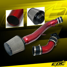 For 03-07 G35 3.5L V6 Automatic Red Cold Air Intake + Blue Filter Cover picture