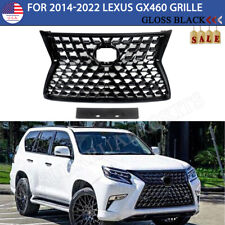 For 2014-2022 Lexus GX460 Gloss Black Front Bumper Grille Factory Style Grill picture