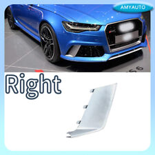 Right For 2013-2018 Audi RS6 ABS Plating Front Bumper Fog Light Cover Trim picture