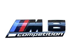 Fit For BMW M8 Competition Gloss Black Style Rear Trunk Emblem Badge M Sticker picture