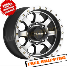 Raceline 17x9 -12 5x127 83.82 929M Avenger Satin Black with Machined Face Wheel picture