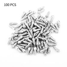100Pcs Tire Stud Screw Spikes Racing Track Tire Ice Studs Snowmobile ATV picture