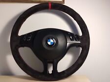 BMW Suede Alcantara Multifunction M sport Steering Wheel M3 M5 E46 E53 E39 X5 X3 picture