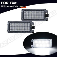 2pcs LED License Plate Lights For Fiat 500 13-19 Dodge Viper Jeep Grand Cherokee picture