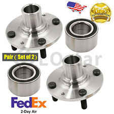 Pair(2) Front Wheel Hub & Bearing Fits 91-02Ford Escort,90-03 Mazda Mercury picture