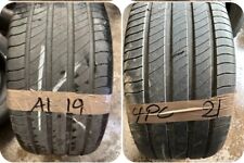 Pair 255 40 19 100W Michelin Primacy 4 Extra Load (vol) 5mm Dot Code 2019/2021 picture