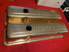 MOROSO Gold SBC Valve Covers Altered/Gasser/70’s Street Machines “LQQK” picture