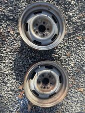 1967 Corvette 2 Rally Wheel 15x6  Large DC Code Corvette KH  This Is For 2 picture