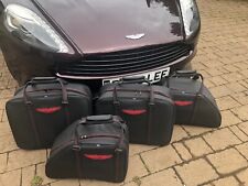 Quality 4 Piece Bespoke luggage set for Aston Martin Vanquish, DB9 - DB11 - DBS, picture