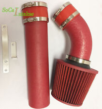 ALL RED COATED Cold Air Intake Kit & Filter For 1997-2000 Isuzu Hombre 4.3L V6 picture