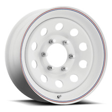 14x6  5-4.5 Modular White Trailer Wheel picture