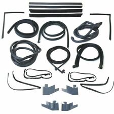17 Piece Complete Master Rubber Seal Weatherstrip Kit Set for Mercedes SL W107 picture