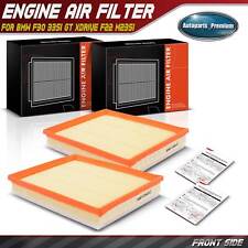 2x Engine Air Filter for BMW F30 335i GT xDrive F32 435i Gran Coupe F87 M2 M235i picture