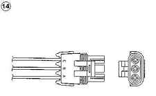 Lambda Sensor for VAUXHALL RENAULT OPEL:EXTRA Van,SAFRANE I,SAFRANE  , 855322 picture