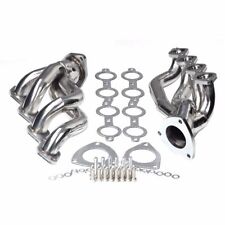 For 4.8L 5.3L V8 Chevy GMC Avalanche Silverado Sierra Tahoe Headers Pair 00-06 picture