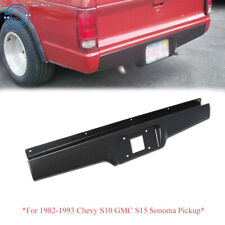 Rear Bumper Roll Pan For 1982-1993 Chevy S10 Pickup W/License Plate Provision picture