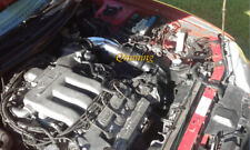 BLACK Cold Air Intake System Kit Filter For 1993-1997 Mazda MX6 626 2.5L V6 picture