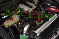 Green Air Intake System Kit & Filter For 1997-2001 Cadillac Catera 3.0L V6 picture