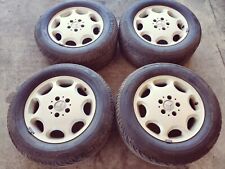 1992 MERCEDES-BENZ 400 SE  SET OF 4 WHEEL RIMS AND TIRE 235/60R16 C11 picture