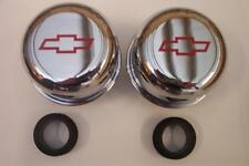 1 Pair of Bowtie valve cover breather Chevy Nova Chevelle Camaro sbc bbc  picture