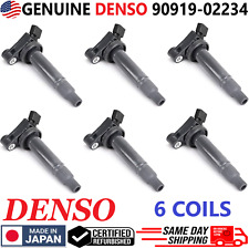 GENUINE DENSO Ignition Coils For 1999-2010 Toyota & Lexus 3.0L 3.3L, 90919-02234 picture