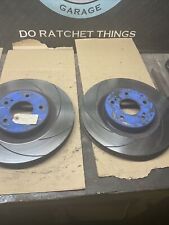 Aftermarket Front Slotted Rotors For 93-98 Nissan Skyline GTR GTS  picture