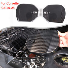 ABS Engine Bay Shock Protection Panel Cover Carbon Fiber For Corvette C8 2020-24 picture