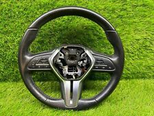 2018-2022 Infiniti Q50 Steering Wheel Black Leather  484304GA5A picture