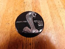 2005 - 2014 FORD MUSTANG SHELBY GT500 STEERING WHEEL CENTER EMBLEM w RAISED SNAK picture
