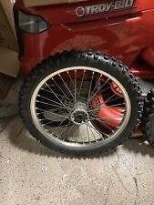 Motocross 1998-2002 kx 125 set of rims and tires  picture