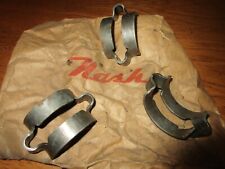 3 NOS Exhaust Pipe Clamps 1950 1951 1952 1953 1954 Nash Rambler & Statesman picture