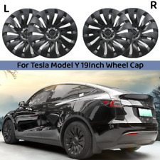 19'' Hubcaps for Tesla Model Y Storm Wheel Rim Cover 4pcs Full Cover Hubcaps picture