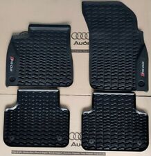 Original Audi RSQ8 Rubber Floor Mats Q8 SQ8 (until 07/19)All-Weather Carpets LHD picture