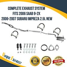 Complete Exhaust System Fits 2006 Saab 9-2X | 2006-2007 Subaru Impreza 2.5L New picture
