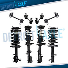 8pc Front Rear Struts Sway Bars for 1993-2002 Toyota Corolla Chevrolet Geo Prizm picture