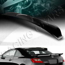 FIT 2006-2011 HONDA CIVIC COUPE BLK ABS REAR WINDOW ROOF VISOR SPOILER WING picture