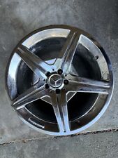 2009 Mercedes SL550 OEM AMG Front And Rear Chrome Wheels picture